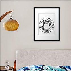 Sleepknot Framed print Premium Merch Store