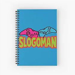slogoman PS14 slogo coollogo  CRAINER Spiral Notebook
