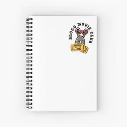 Slogo Merch Slogoman Merch Slogo Movie Club 2 Side Spiral Notebook