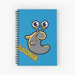 slogoman 7 slogo coollogo  CRAINER Spiral Notebook
