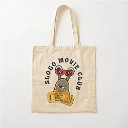 Slogo Merch Slogoman Merch Slogo Movie Club 2 Side 1 Cotton Tote Bag