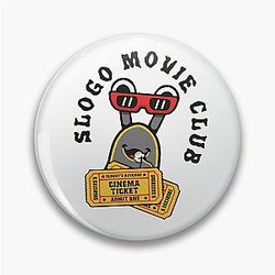 Slogo Merch Slogoman Merch Slogo Movie Club 2 Side Pin