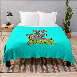 slogoman 2 slogo coollogo  Throw Blanket