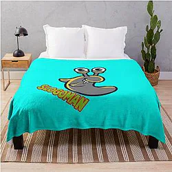 slogoman 7 slogo coollogo  CRAINER Throw Blanket