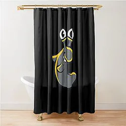 Slogoman anime Shower Curtain