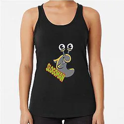 SLOGOMAN SLOGO FUNNY GIFTS BIRTHDAY Racerback Tank Top