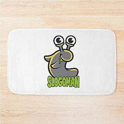 SLOGOMAN SLOGO FUNNY GIFTS BIRTHDAY slogCOOLS Bath Mat