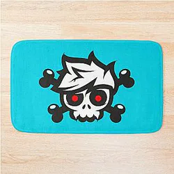 CRAINER RED EYS  Bath Mat