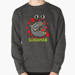 slogoman PSXX1 slogo coollogo  CRAINER Pullover Sweatshirt