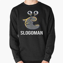 Slogoman Pullover Sweatshirt