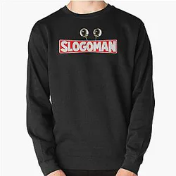 Slogoman logo Pullover Sweatshirt
