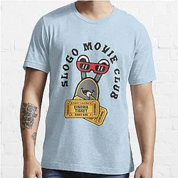 Slogo Merch Slogoman Merch Slogo Movie Club 2 Side 1 Essential T-Shirt