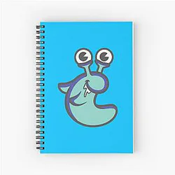 SLOGOMAN SLOGO FUNNY GIFTS BIRTHDAY slog PURP Spiral Notebook