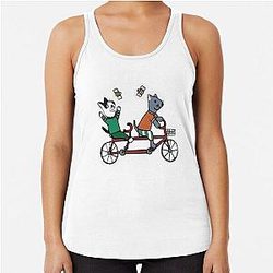 Slushy Bike Racerback Tank Top