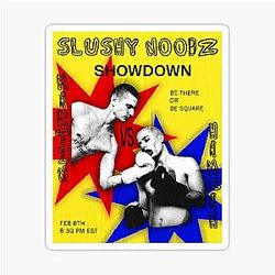 Slushy noob - Boxing! Sticker