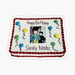 happy birthday cake noobz