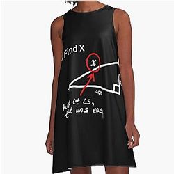 Slushy Martin Finds X shirt funny A-Line Dress