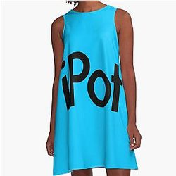 iPot hamzah Out of Character A-Line Dress