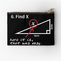 Slushy Martin Find X shirt meme funny Zipper Pouch