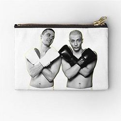 Slushy noob - Martin and hamza boxing match Zipper Pouch
