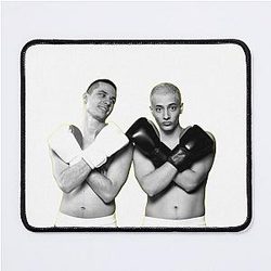 Slushy Martin and Hamzah Boxing Match Mouse Pad