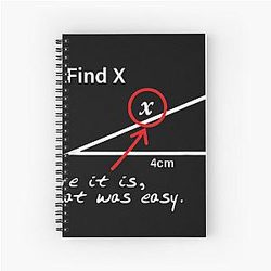 Slushy Martin Finds X shirt meme funny Spiral Notebook