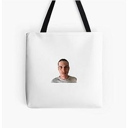 Bald Martin Slushy Noob All Over Print Tote Bag