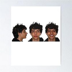 Slushy Hamzah Mugshot Poster