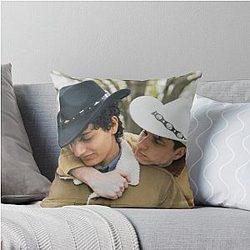 slushy brokeback mountain Throw Pillow