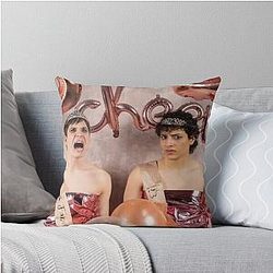 Slushy birthday throw pillow