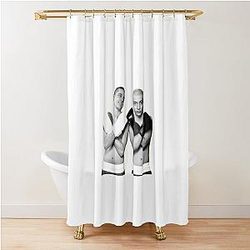 Slushy - Martin and Hamzah Boxing Match Shower Curtain