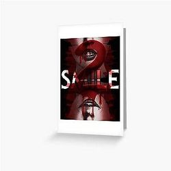 Smile  Reflection Greeting Card