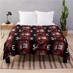 Smile Reflection Throw Blanket