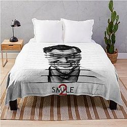 Smile Movie Throw Blanket
