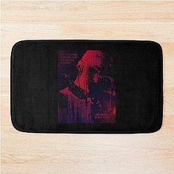 Blood on White Bath Mat