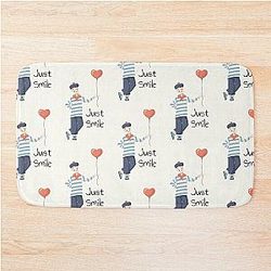 Just Smile Bath Mat