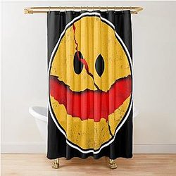 Smile Horror Shower Curtain