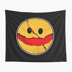 Smile Horror Emote Tapestry