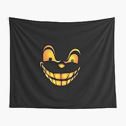 Devil Smiley Tapestry