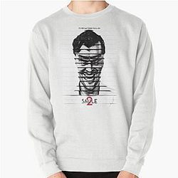 Aesthetic Horror Graphic Pullover Sweatshirt
