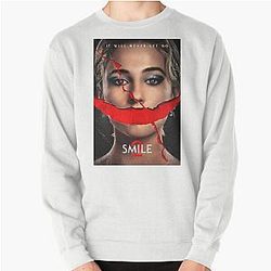 Smile it Will Never Go Pullover Sweatshirt