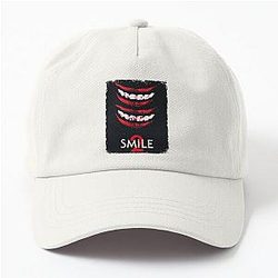 Aesthetic Smile Horror Movies Graphic Dad Hat