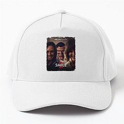 Aesthetic Smile Horror Graphic Baseball Cap