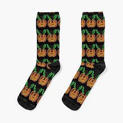 Pumpkin Socks