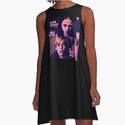 LADY RAVEN A Line Dress