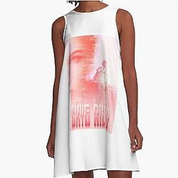 Skye Riley Glitched Aline Dress