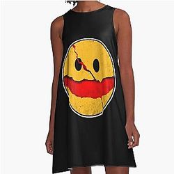 Smile to Horror A-Line Dress