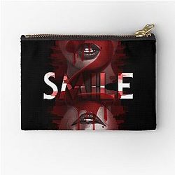 Smile  - Reflection Zipper Pouch
