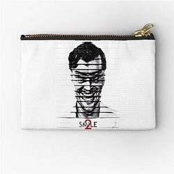 Aesthetic Smile Horror Graphic Zipper Pouch