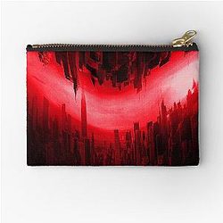 Aesthetic Smile Horror Graphic Zipper Pouch